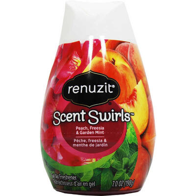 Renuzit Scent Swirls Peach, Freesia & Garden Mint Air Freshner 198g: $5.00