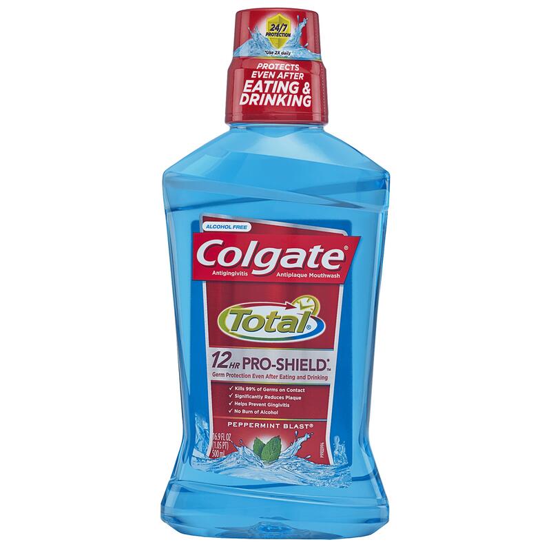 Colgate Total Mouthwash Peppermint Blast 500ml: $22.60