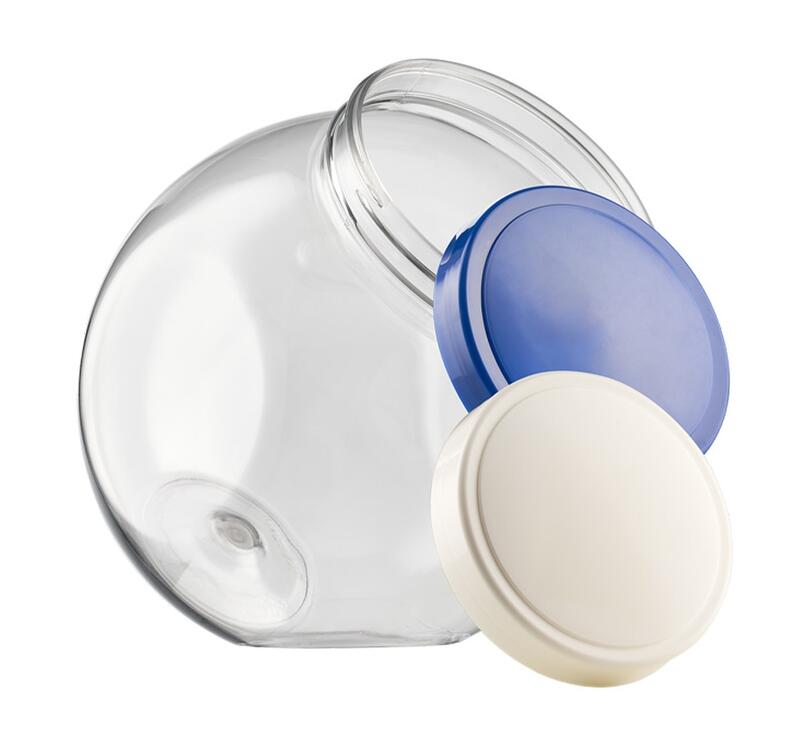 Transparent Plastic Jar 2400ml: $12.00
