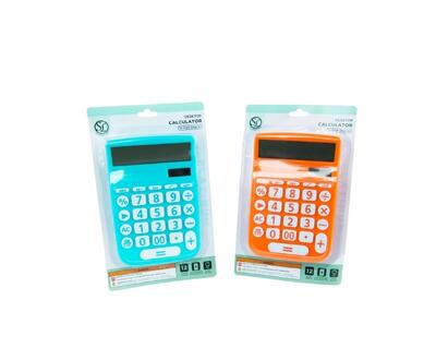 Supply Line 8 Digit Calculator Solar/Battery Powered Assorted 1 count