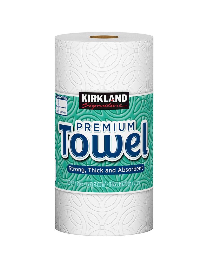 Kirkland Towel Create A Size 2ply 160 Sheets: $13.01