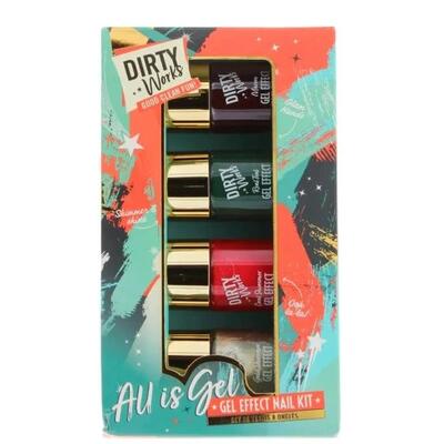 Dirty Works All Is Gel Nail Kit 4pc