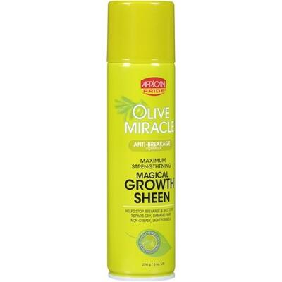 African Pride Olive Miracle Magical Growth Sheen 8 oz: $18.00