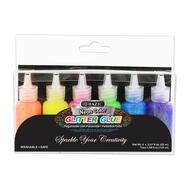 Bazic Neon Color Glitter Glue 6 ct: $7.00