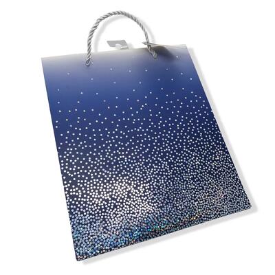 Ombre Sparkle Paper Gift Bag: $5.00