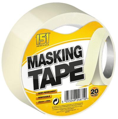151 Adhesives Masking Tape: $6.00