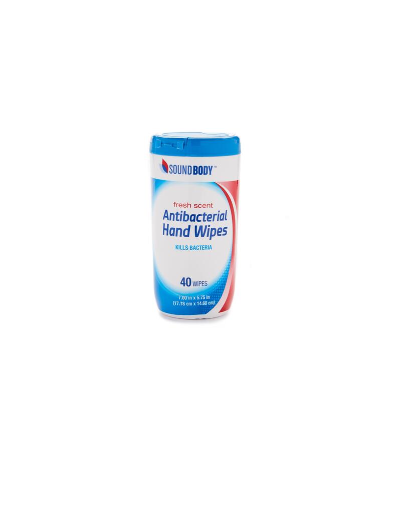 Sound Body Anti Bacterial Fresh Hand Wipe 40ct
