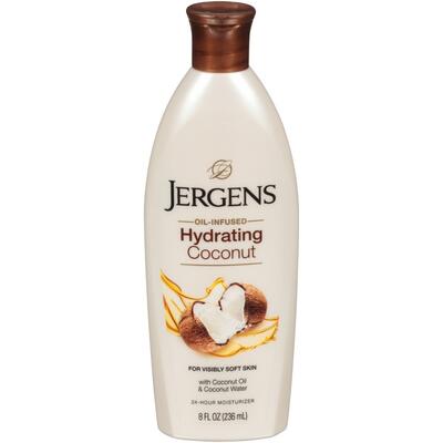 Jergens Oil-Infused Hydrating Moisturizer Coconut 8oz