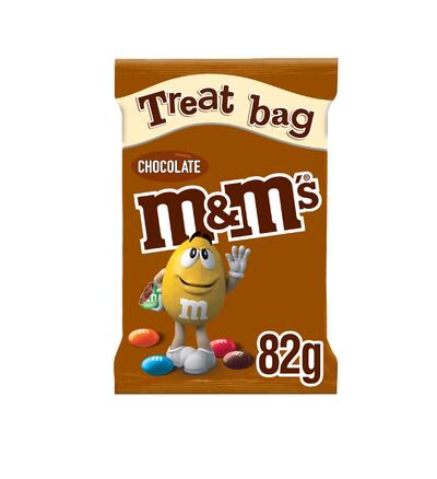 M&M Chocolate Treat Bag 82g: $7.00