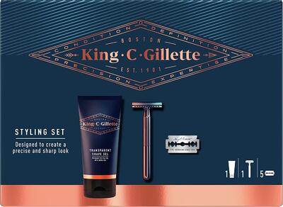 King C. Gillette Styling Kit 7pc