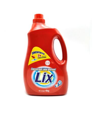 Lix Concentrated Laundry Liquid Detergent 4kg