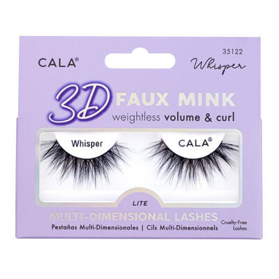 Cala 3D Faux Mink Lashes Whisper: $8.00