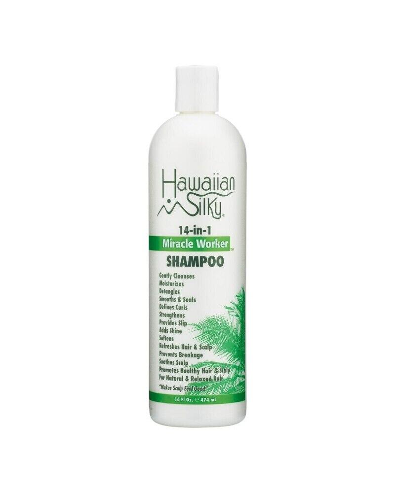 Hawaiian Silky Miracle Worker Shampoo 16oz