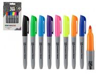 Paper Jam Neon Permanent Markers 8pk: $0.00