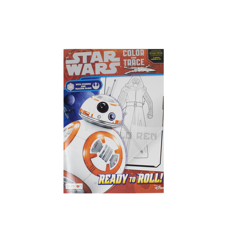DNR Star Wars Sticker Scene Coloring And Activity Book