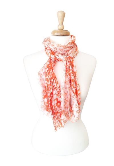 Tiny Flowers Scarf Assorted: $12.00