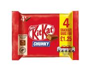 Kit  Kat Chunky 4pk 128gm: $7.75