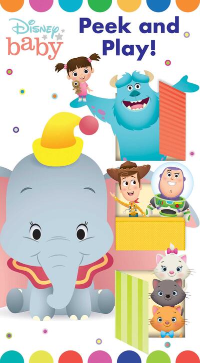 Disney Peek And Play Board Book 10pg