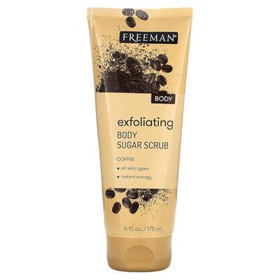 Freeman Exfoliating Body Sugar Scrub Coffee 6oz
