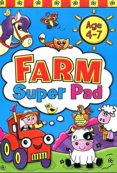 Farm Super Pad Age 4-7: $10.00