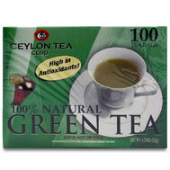 Ceylon Tea Club Pure Green Tea Bags 100 Tea Bags: $0.00