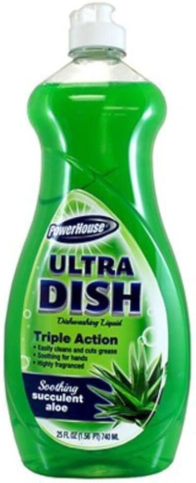 Powerhouse Dish Detergent Succulent Aloe 18oz