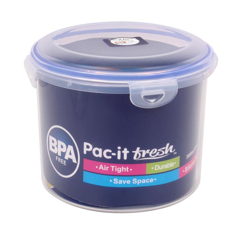 OSQ Pac-it Fresh Round Food Container 101 oz: $12.00