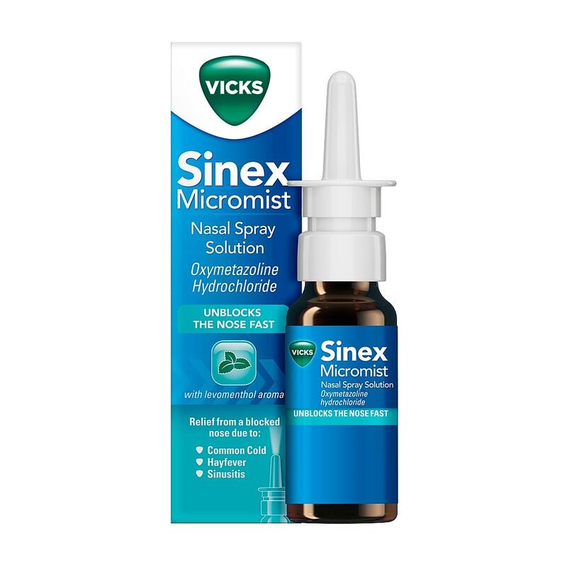 Vicks Sinex Micromist Nasal Spray Solution 15ml: $18.00