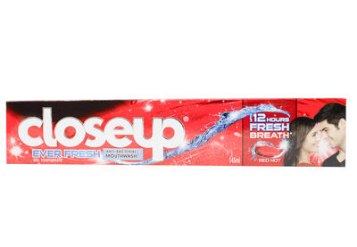 Close-Up Toothpaste Ever Fresh Red Hot 145 ml: $1.00