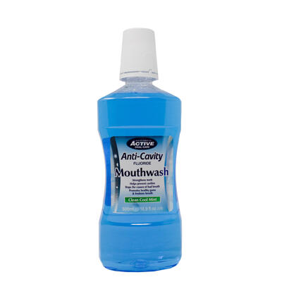 Active Anti-Cavity Flouride Mouthwash 15.9 fl oz: $10.00