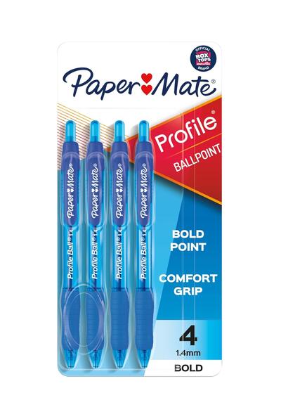 Papermate Blue Pen 4 count