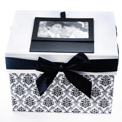 Black/White Keepsake Box