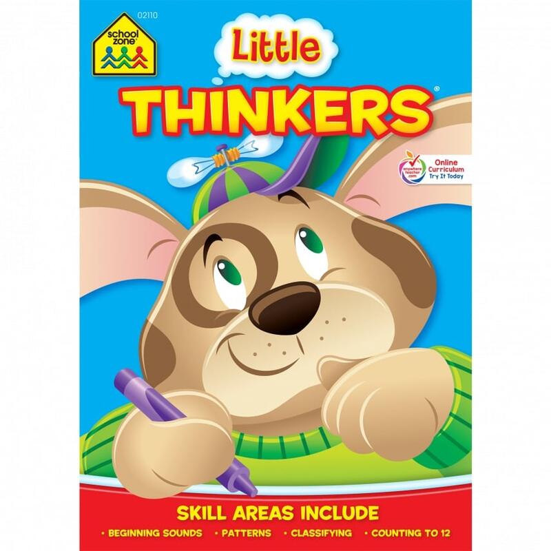 School Zone Preschool Little Thinkers Workbook: $7.00