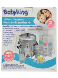 Babyking Plastic Bottle Sterilizer 21 count: $0.00