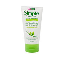 Simple Moisturising Foaming Facial Wash 150 ml: $15.00