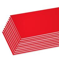 Bazic 20 inch X 30 inch Red Foam Board Case: $0.00