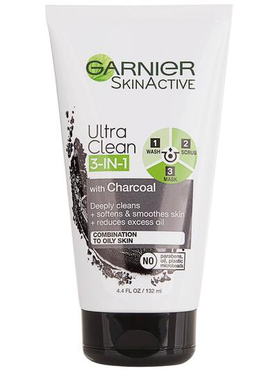 Garnier SkinActive Ultra Clean 3-In-1 Face Mask With Charcoal 4.4oz: $25.00