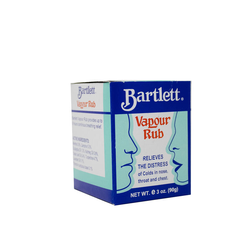 Bartlett Vapour Rub 90 g: $21.00