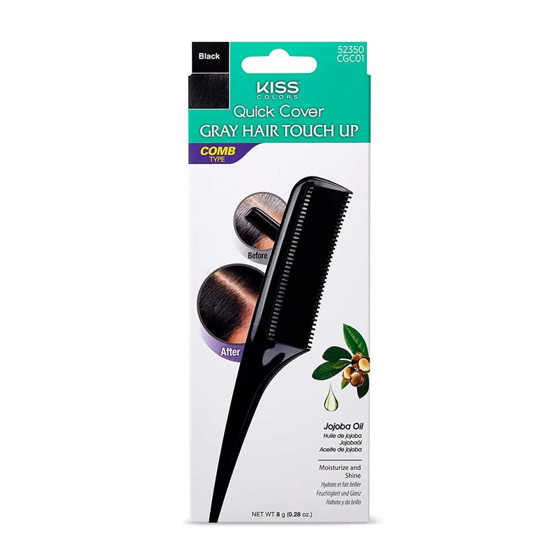 Kiss Colors Root Touch Up Comb Black 8g