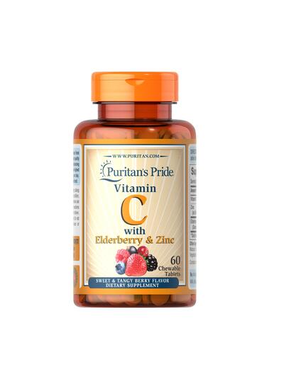 Vitamin C With Elderberry And  Zinc 60ct: $38.50