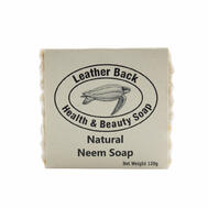 Leather Back Natural Neem Soap 120g: $8.49