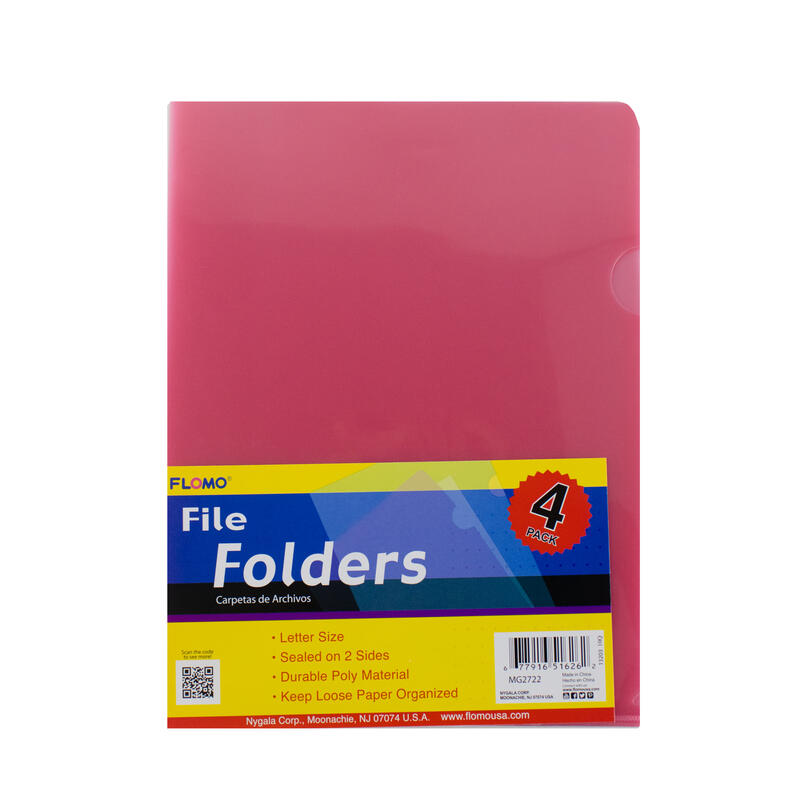 DNR Poly File Folders: $5.00