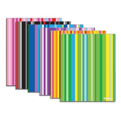 Bazic Stripes 2-Pocket Poly Portfolio 1ct: $4.98