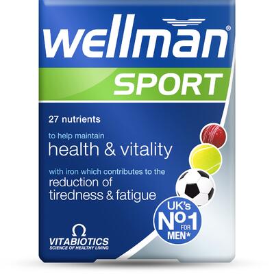 Vitabiotics Wellman Sport Tabs 30ct