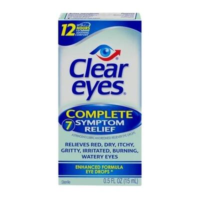 Clear Eyes Complete 7 Symptom Relief 15ml