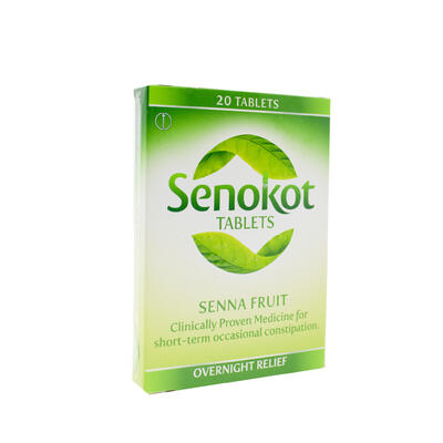 Senokot Senna Constipation Relief Tablets 20 ct: $20.00