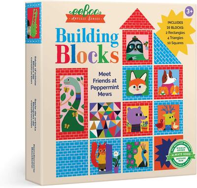 Eeboo Building Blocks 3+ 1 count