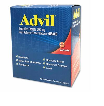 Advil Tablets 50's: $2.00