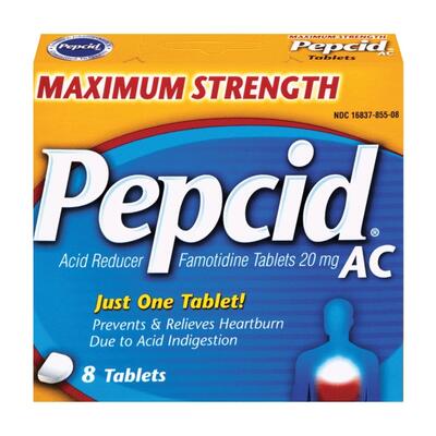 Pepcid Maximum Strength 8 Tabs