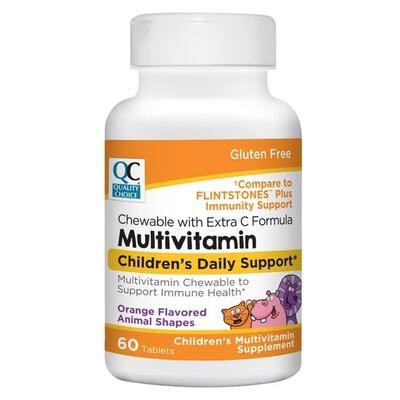 Quality Choice Multivitamin Children's Daily Support 60 Tabs
